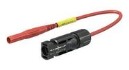 ADAPTER TEST LEAD, 1KV, 19A, RED, 150MM