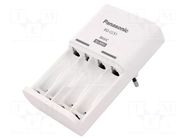 Charger: for rechargeable batteries; Ni-MH; Size: AA,AAA,R03,R6 PANASONIC