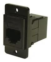 ADAPTER, RJ11 JACK-JACK, 6P4C, CAT3