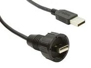 USB CBL, 2.0 SEALED A PLUG-A PLUG, 0.5M