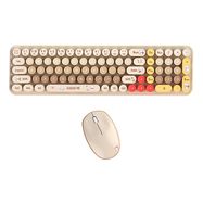 MOFI Baby Bear Wireless Keyboard + Mouse Set (beige), MOFII