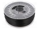 Filament: HIPS; Ø: 1.75mm; black; 230÷240°C; 1kg; soluble DEVIL DESIGN