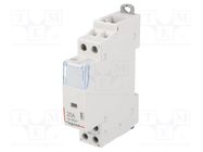 Contactor: 2-pole installation; NO x2; 230VAC; 25A; SM400 LEGRAND