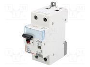 RCBO breaker; Inom: 16A; Ires: 30mA; Max surge current: 250A; IP20 LEGRAND