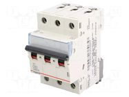 Circuit breaker; 400VAC; Inom: 63A; Poles: 3; Charact: C; 6kA; IP20 LEGRAND