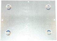 CHASSIS BOTTOM PLATE, 16.812IN, ALUMINIUM