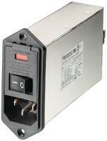 POWER ENTRY MODULE, 6A, 500UA