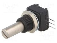 Potentiometer: shaft; 5kΩ; 1W; ±10%; 6.35mm; THT; Shaft: smooth; 249 VISHAY