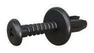 EXPANSION RIVET, NYLON, 20.75MM, BLACK