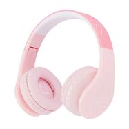 PowerLocus P1 wireless headphones for kids (pink), PowerLocus