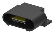 RECTANGULAR POWER CONN, R/A PLUG, 2POS