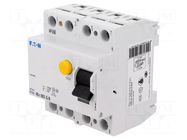 RCD breaker; Inom: 40A; Ires: 30mA; Max surge current: 3kA; Poles: 4 EATON ELECTRIC