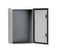 ENCLOSURE, WALL MOUNT, MILD STEEL, GREY