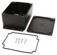 ENCLOSURE, INSTRUMENT, ALUM, BLACK