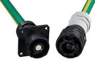 HIGH PWR CONN, RCPT, 175A, 1KV, CRIMP