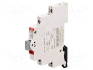 Module: pushbutton switch; 250VAC; 16A; for DIN rail mounting ABB