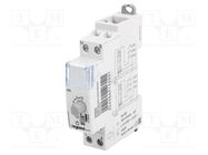 Staircase timer; for DIN rail mounting; 230VAC; SPST-NO; IP20 LEGRAND