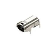 MODULAR CONN, R/A JACK, 2P2C, 1PORT