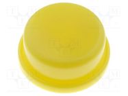 Button; round; yellow; Ø13mm NINIGI