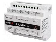 Industrial module: digital output; 5÷50°C; 10÷24VDC; OUT: 8 INVEO