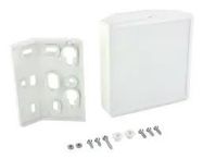 ENCLOSURE, WALL MOUNT, ABS, WHITE