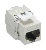 RJ45 JACK, CAT6A, 8P8C, 1PORT, CHASSIS