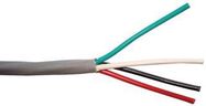 UNSHIELDED MULTICONDUCTOR CABLE, 4 CONDUCTOR, 18AWG, 1000FT, 300V