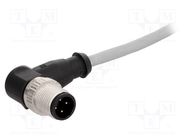 Connector: M12; plug; PIN: 4; male; A code-DeviceNet / CANopen; 5m HARTING