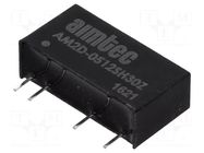 Converter: DC/DC; 2W; Uin: 4.5÷5.5VDC; Uout: 12VDC; Iout: 167mA; SIP7 AIMTEC