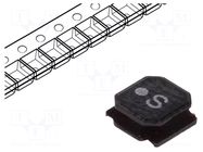 Inductor: wire; SMD; 47uH; Ioper: 440mA; 650mΩ; ±20%; 4x4x1.8mm FERROCORE