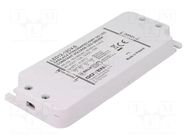 Power supply: switching; LED; 12W; 12VDC; 1A; 185÷265VAC; IP20; 85% GOVENA