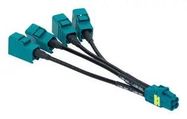 RF CBL ASSY, FAKRA-A JACK-FAKRA JACK, 1M