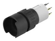 ACTUATOR, ILLUM PB SW, DPST-NO, 18MM