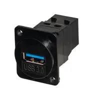 USB COUPLER, 3.0 TYPE A RCPT-B RCPT