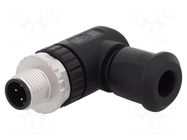 Connector: M12; plug; PIN: 4; male; A code-DeviceNet / CANopen HARTING