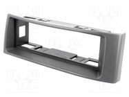 Radio frame; Renault; 1 DIN; anthracite-beige ACV