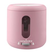 Tenwin 8035-4 battery/USB electric sharpener with container (pink), Tenwin