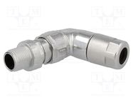 Plug; M12; PIN: 8; male; X code-ProfiNET; for cable; crimped; 48V HARTING