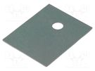 Heat transfer pad: silicone; TO247; 0.4K/W; L: 21mm; W: 17mm; 10kV FISCHER ELEKTRONIK