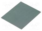 Heat transfer pad: silicone; TO3158; 0.4K/W; L: 24mm; W: 20mm; 10kV FISCHER ELEKTRONIK