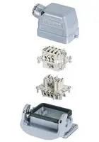KIT, HOOD, BASE, MALE & FEMALE INSERT, 10 POSITION, SCREW
