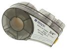 LABELING TAPE, 0.75INX21FT BLACK/YELLOW