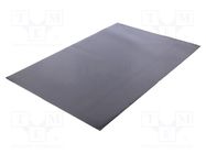 Heat transfer pad: gel; L: 300mm; W: 200mm; Thk: 1mm; 2.5W/mK FISCHER ELEKTRONIK