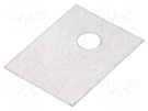 Heat transfer pad: mica; TO66; 0.4K/W; L: 18mm; W: 13.5mm FISCHER ELEKTRONIK