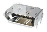 HDMI CONN, R/A RCPT, 20POS, PCB