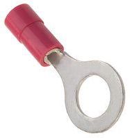 TERMINAL, RING TONGUE, #8, CRIMP, RED