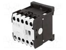 Contactor: 3-pole; NO x3; Auxiliary contacts: NO; 24VAC; 12A; DILEM EATON ELECTRIC