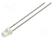 LED; green; 3mm; 10000mcd; 20°; Front: convex; 2.8÷4VDC LUCKYLIGHT
