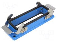 Enclosure for connectors: HDC; size 24B; for panel mounting HARTING