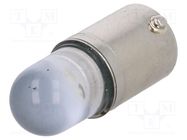 LED lamp; blue; BA9S; 12VDC; 12VAC POLAM-ELTA